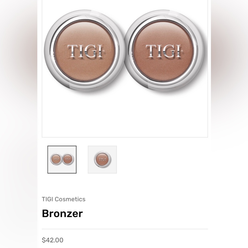 TIGI  Bronzer Glamour or Gorgeous